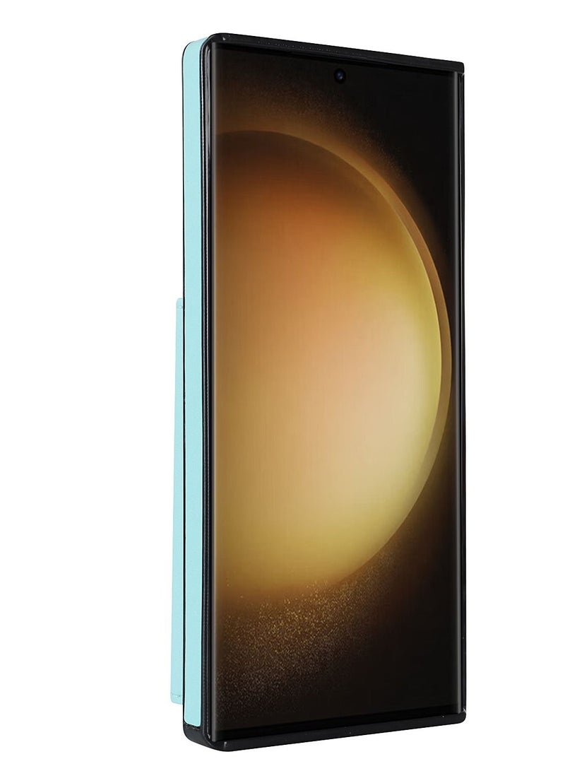 Suteni Crossbody Strap Back Cover Card Slots Leather Phone Case for Samsung - Image 2