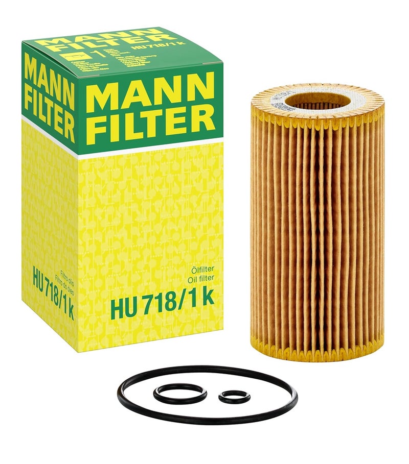 MANN FILTER MANN-FILTER HU 718/1 k Oil Filter for Mercedes C Class C 220 CDI Blue Efficiency - Image 1