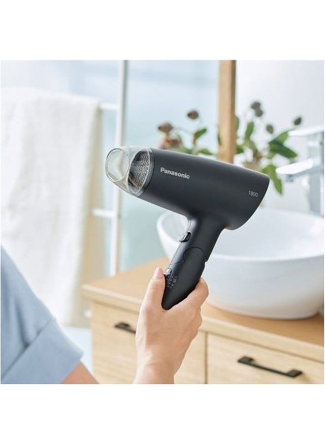 Panasonic 1800W Compact Powerful Hair Dryer With Scalp Care And Heat Protection Mode, Eh-Nd37 Black - Image 2