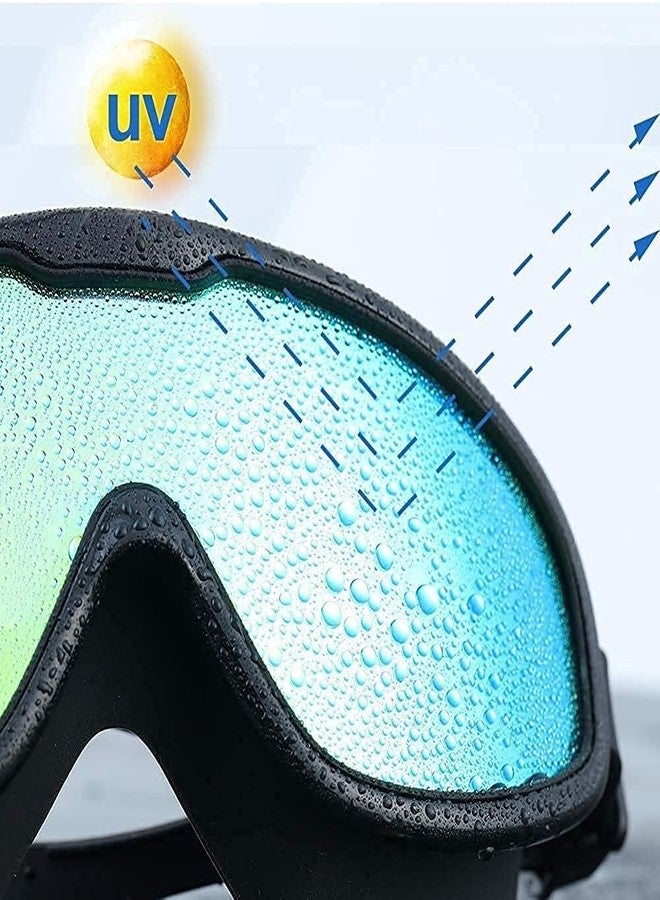 ShreeVoke Advanced Silicone Swim Goggles, Swimming Goggles Waterproof Anti-Fog UV Protection,No Leaking Wide View Goggles for Adult Women Men Youth Kids - Image 3