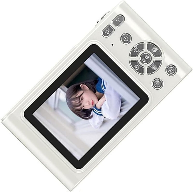 White H15 2.4 Inch Pocket Digital Camera CCD Enhanced Imaging 240x320 Resolution - Image 4