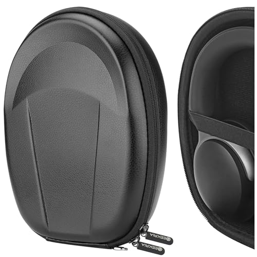 Geekria Shield Headphones Case Compatible with Bose QC Ultra II4535 II3525 and More Replacement Hard Shell Travel Carrying Bag with Cable Storage Black - Image 1
