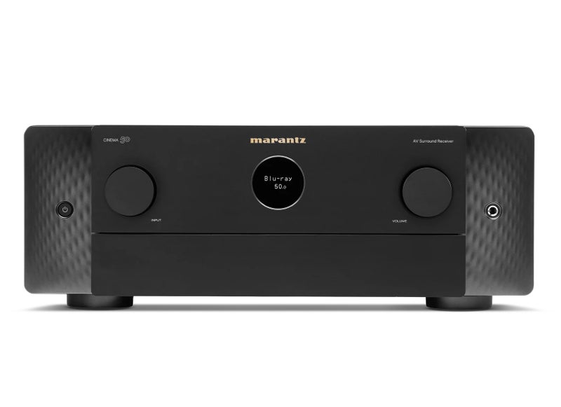 Marantz CINEMA 50 Premium 9.4‑Channel 110W 8K AV Amplifier with Dolby Atmos, DTS:X, HEOS™, 6 HDMI Inputs – Black - Image 1