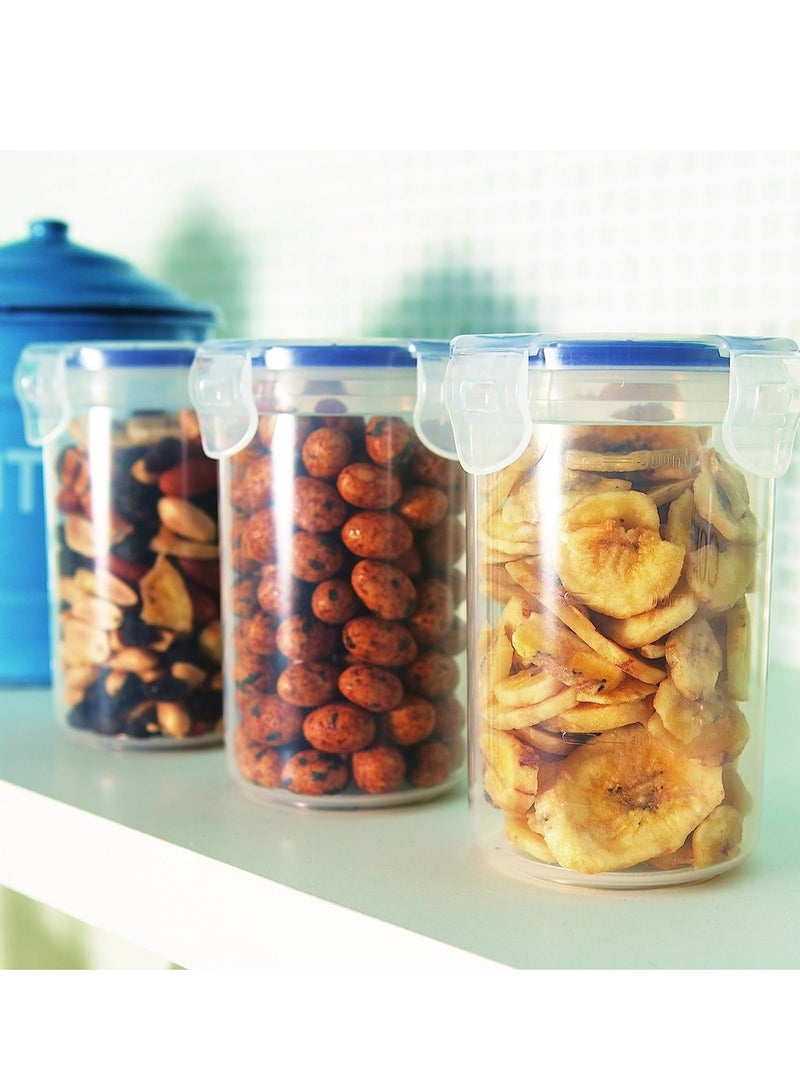 لوك آند لوك علبة تخزين طعام دائرية محكمة الغلق من لوك لوك سعة 350 مل - خالية من مادة BPA، آمنة للاستخدام في الميكروويف والفريزر وغسالة الأطباق - Image 3