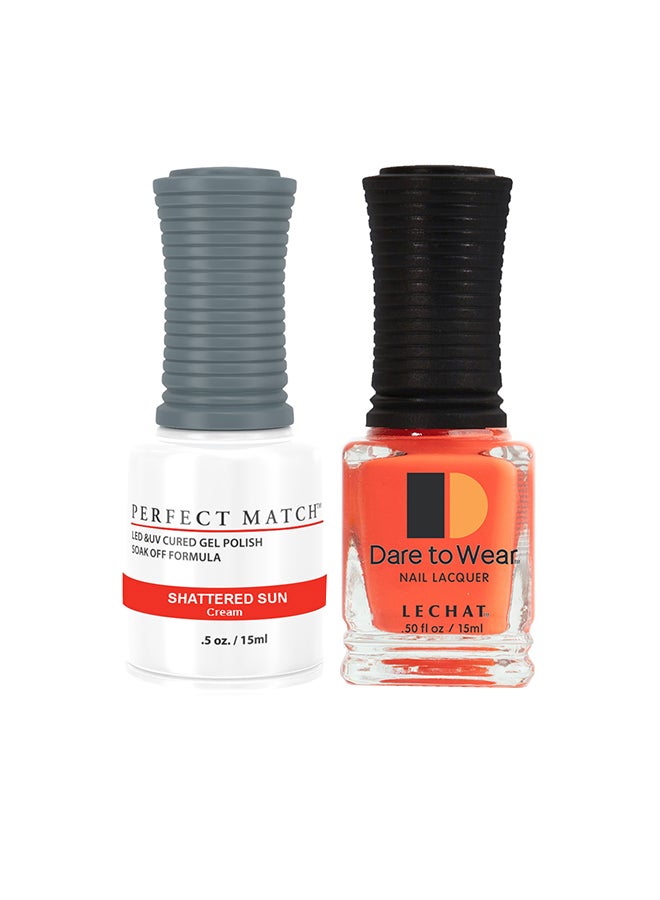 Lechat Gel Nail Polish & Nail Lacquer Set (2 x 15ml) – Glossy Shine, Long-Lasting Soak-Off UV Gel Polish for Nail Art, French Manicure & Pedicure, Salon-Quality Chip-Resistant Nail Enamel for Gel Extensions - Image 1