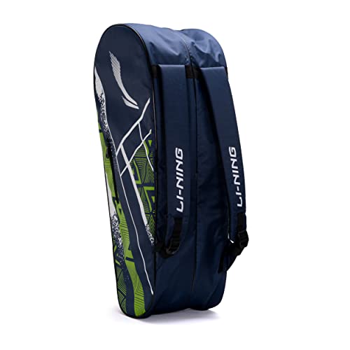 Li-Ning Raider Max Double Zipper Polyester Badminton Kit Bag (Blue , Large) | Unbreakable Zippers | Easy Mobility | Unisex - Men, Boys, Girls, Women - Image 1