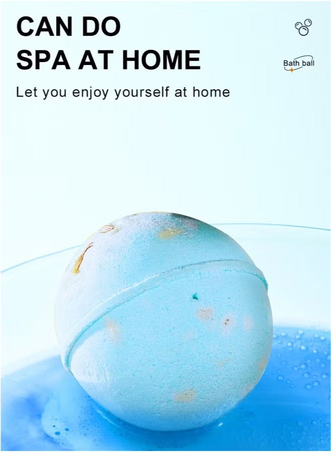 SADOER 100g Bath Bomb Balls Cleansing Aromatherapy Bath Balls Rosemary Scent - Image 5