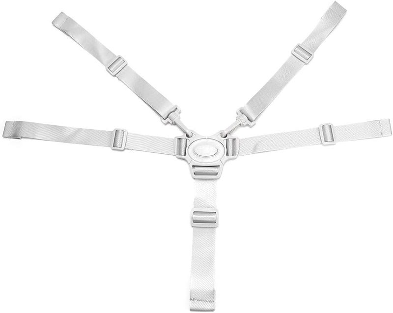 DOACT Three Point seat Harness Straps for a high Chair Replacement highchair 5 Belt Childrens Child 3 or Stroller 5Point Dining - Image 1