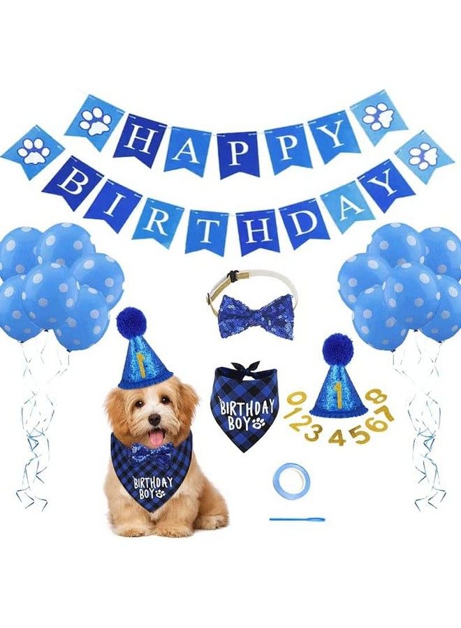 Chukchi Dog Birthday Party Suppliesdog Birthday Bandana Hat Banner Setwoof Balloons Happy Birthday Bannerdog Birthday Party Supplies For Pet Puppy Cat Birthday Party Decorations Pink - Image 2
