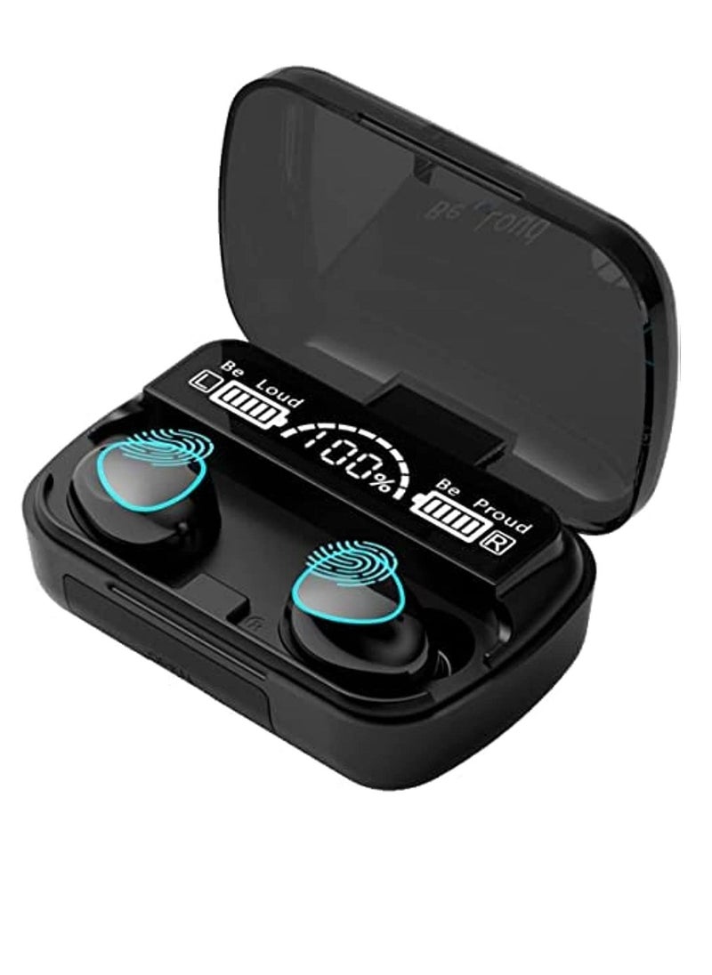 NEWEST Wireless Earbuds Bluetooth Waterproof Headset Touch Control USB Charging Headphones M10 V5.1  - Image 1