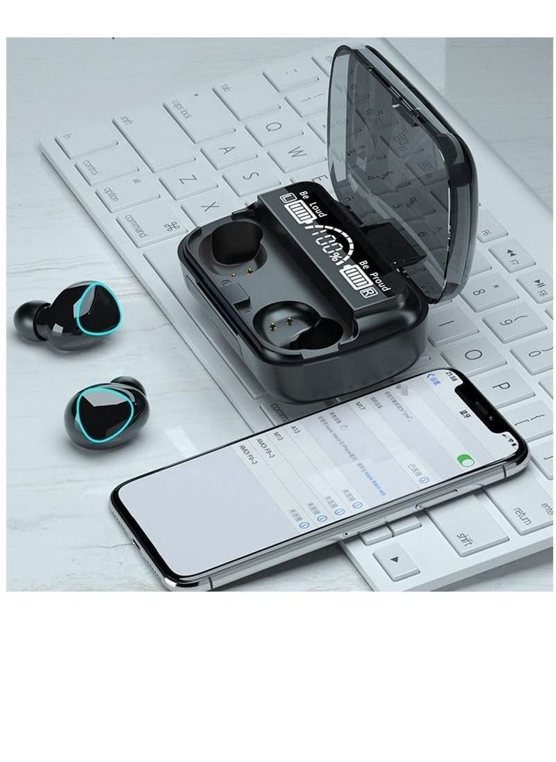NEWEST Wireless Earbuds Bluetooth Waterproof Headset Touch Control USB Charging Headphones M10 V5.1  - Image 4