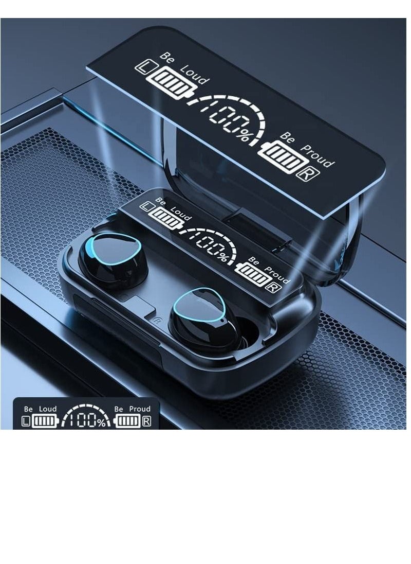 NEWEST Wireless Earbuds Bluetooth Waterproof Headset Touch Control USB Charging Headphones M10 V5.1  - Image 2