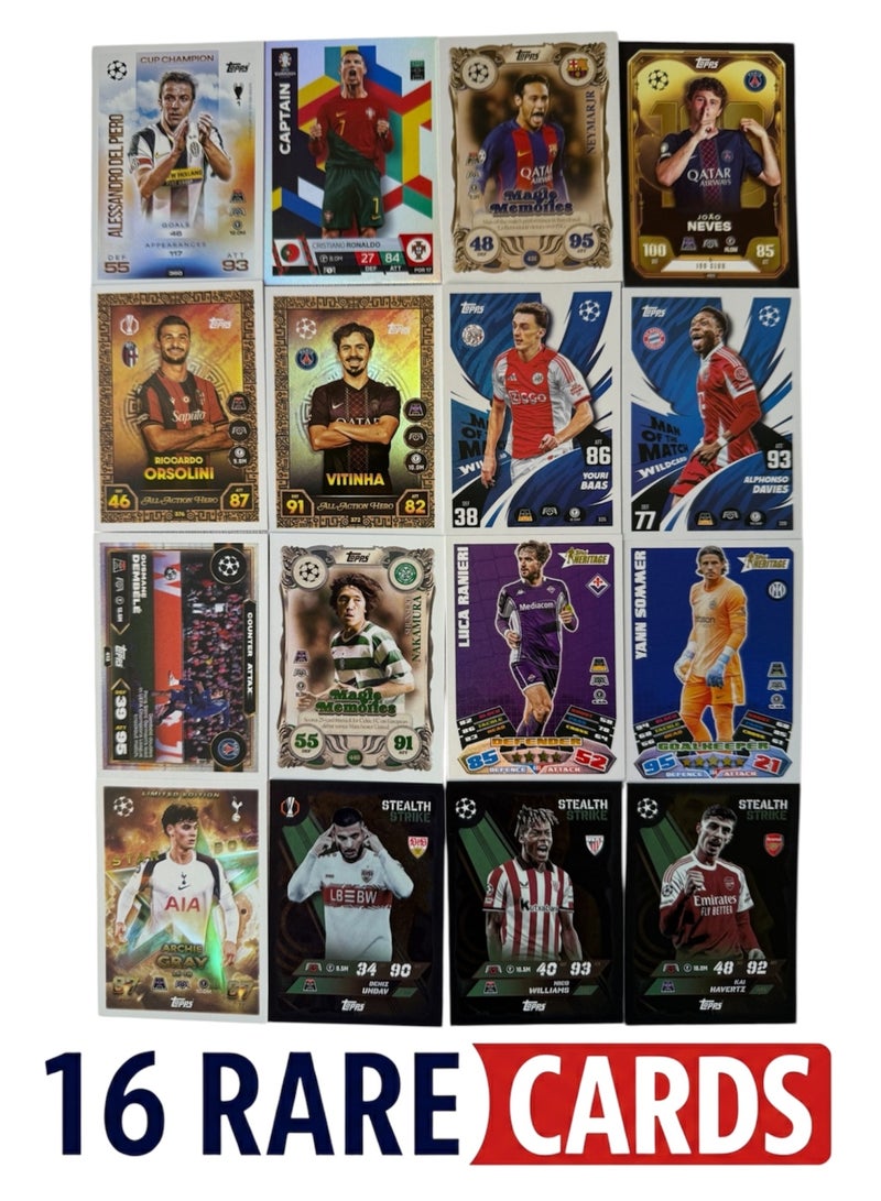 Topps Match Attax 25/26 - Bundle 36 Cards including Cristiano Ronaldo & Del Piero - Image 2