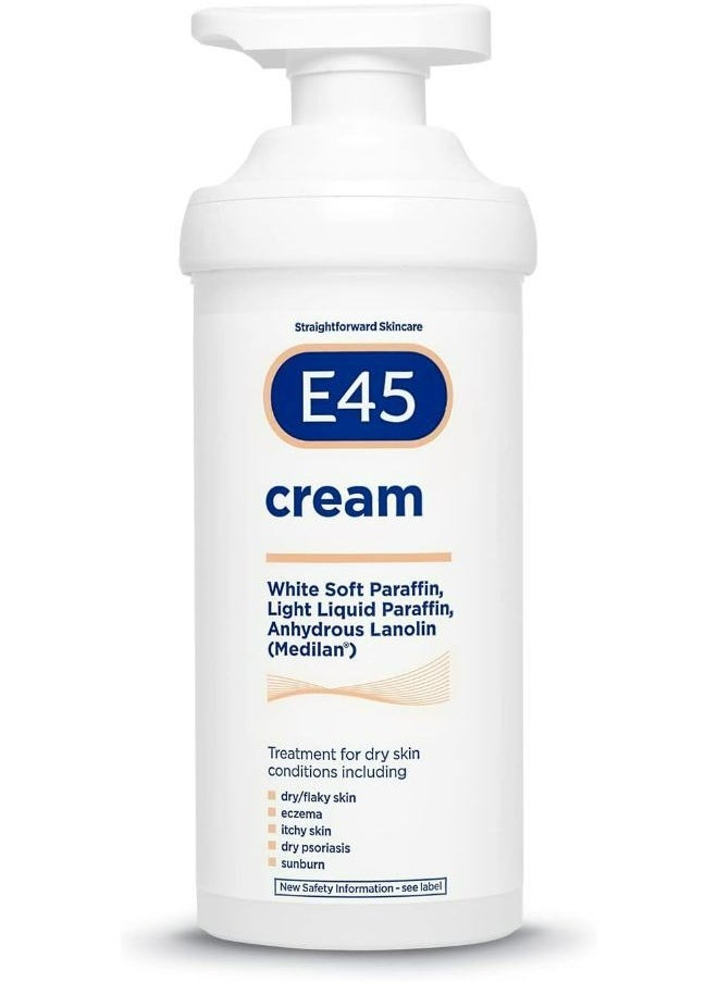 e45 - E45 Dermatological Moisturising Cream 500g - Image 1