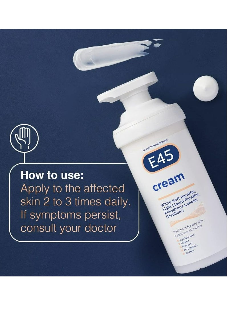 e45 - E45 Dermatological Moisturising Cream 500g - Image 1