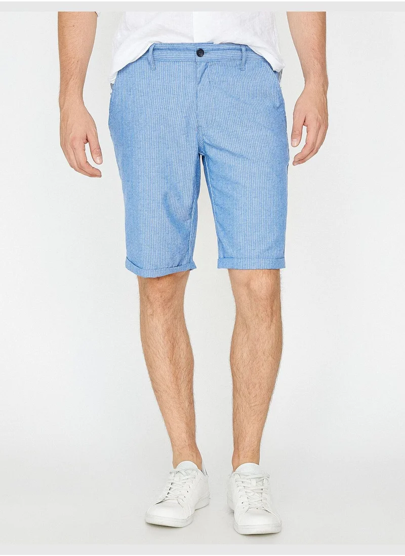 KOTON Striped Shorts