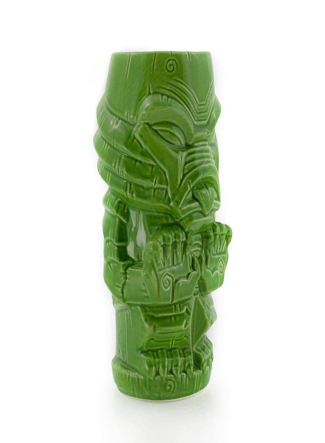 Geeki Tikis كوب سيراميك جيكي تيكيز سعة 18 أونصة | مونسترز جيل مان | أخضر ليموني - Image 3