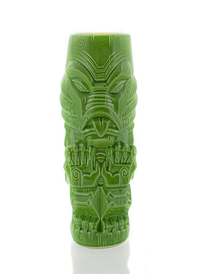 Geeki Tikis كوب سيراميك جيكي تيكيز سعة 18 أونصة | مونسترز جيل مان | أخضر ليموني - Image 1