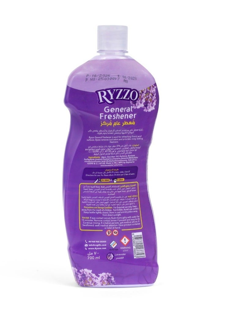 RYZZO GENERAL FRESHENER LAVENDER 700 ML - Image 2