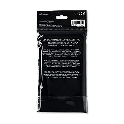 Vault X Graded Trading Card Slab Sleeves, Exact Fit Bags for PSA, MGC, CGC, UGC, GG and Other Similar Sized Cases, Collectible Card Games, Sports, TCG (100 Pack) - Image 5