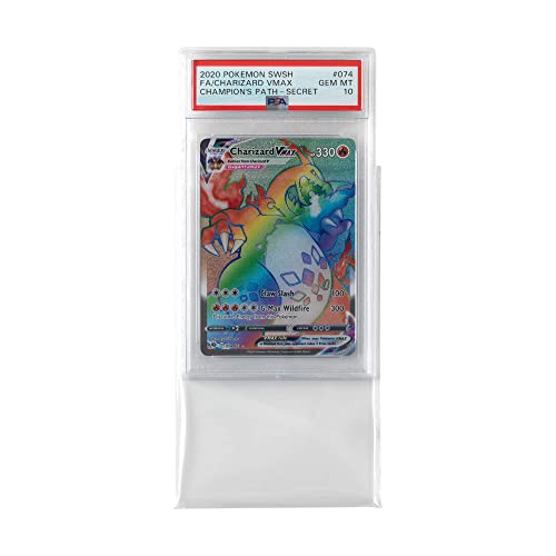 Vault X Graded Trading Card Slab Sleeves, Exact Fit Bags for PSA, MGC, CGC, UGC, GG and Other Similar Sized Cases, Collectible Card Games, Sports, TCG (100 Pack) - Image 3