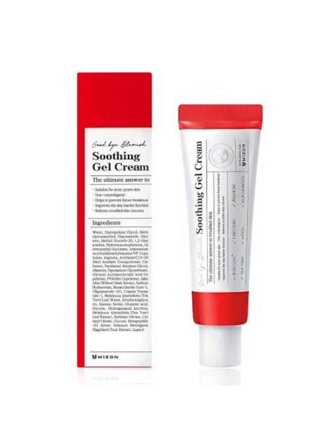 Mizon Good Bye Blemish Soothing Gel-Cream 55ml - Image 3