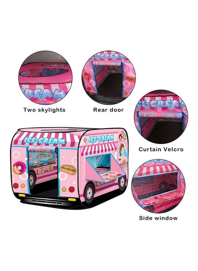 RollsTimi  Ice Cream Car Shaped Foldable Pop-Up Play Tent For Kids - Image 3