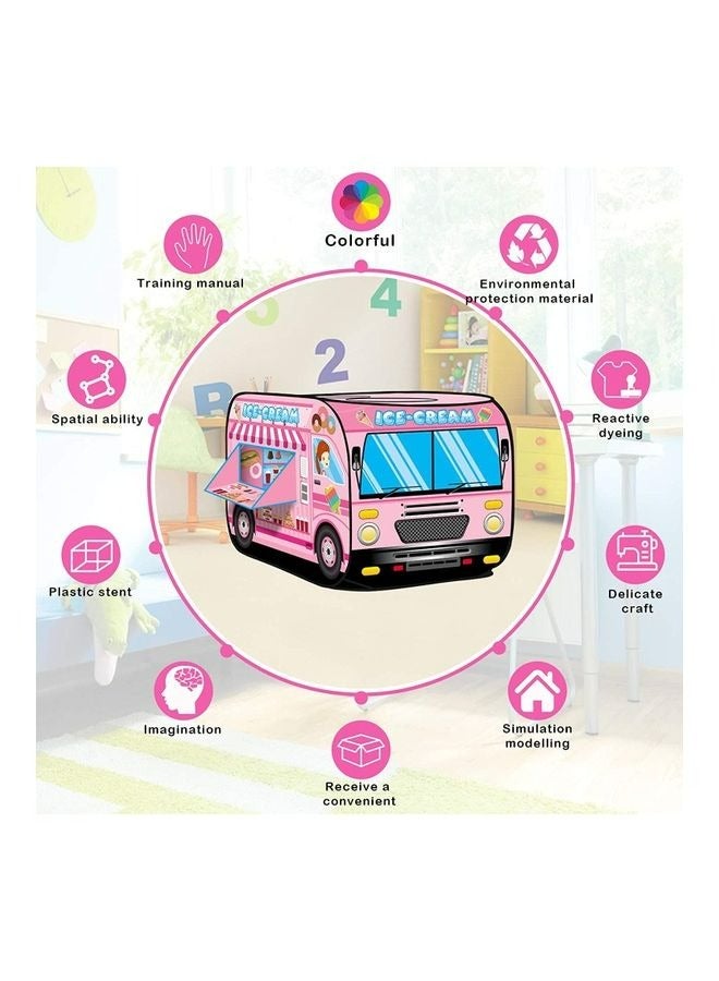 RollsTimi  Ice Cream Car Shaped Foldable Pop-Up Play Tent For Kids - Image 5
