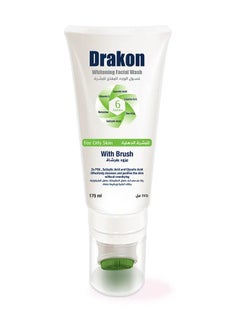 Drakon Whitening Facial Wash for Oily Skin with Brush 175 ml - pzsku/ZE0C9E491624286A9AA24Z/45/_/1739197590/cafc6f82-991e-406a-a541-c63d1d43dcf8