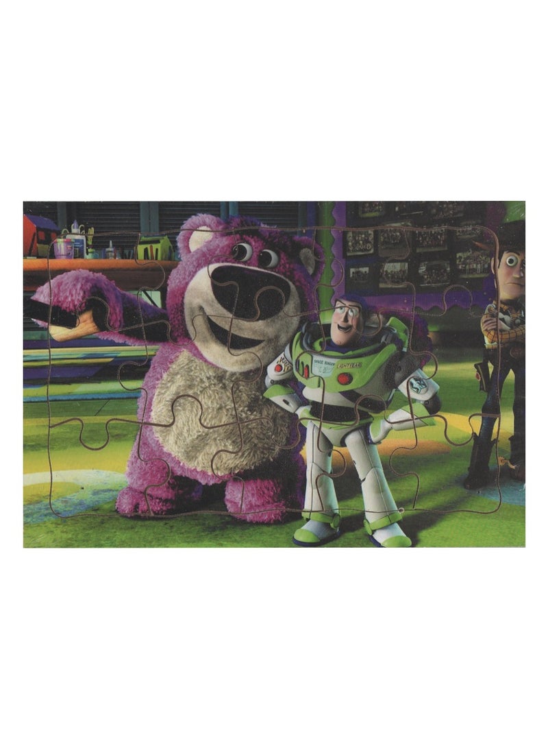 Puzzles Colorful Wooden Puzzle About Toy Story 15 Pieces