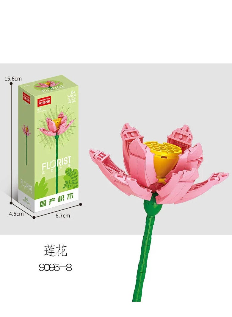 Lotus Flowers  (87) Pieces