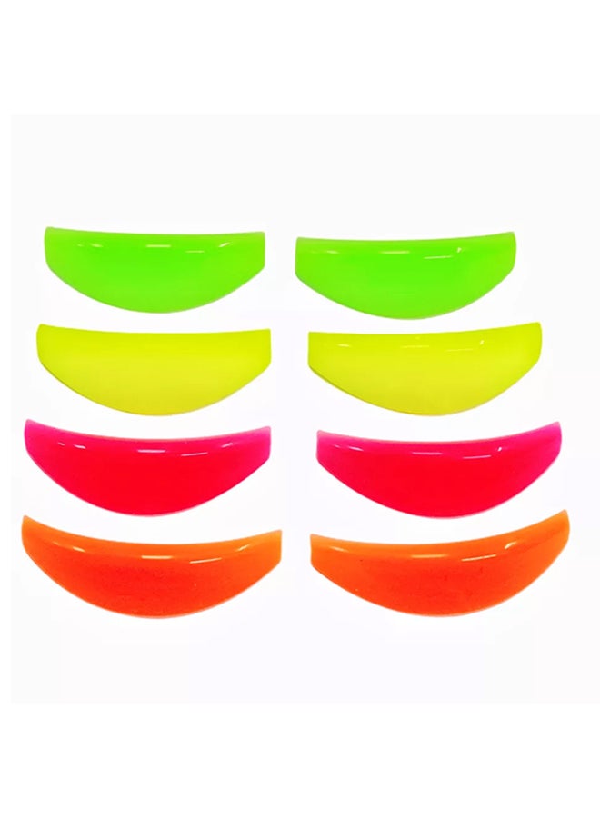 IOLITE 8-Pieces Eyelash Perming Curler Perm Pad Reusable Eyelash Perm Silicone Pads, Lift Rods Makeup Beauty Tool - GJD17 - Image 3