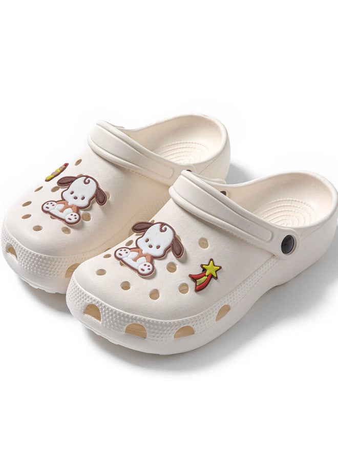 She enjoys She Xiang Dongtong Shoes, Women's Beach Shoes, Sandals, Outdoor Slippers, Te552, White Khaki-upgraded Version, 38/39 - Image 4