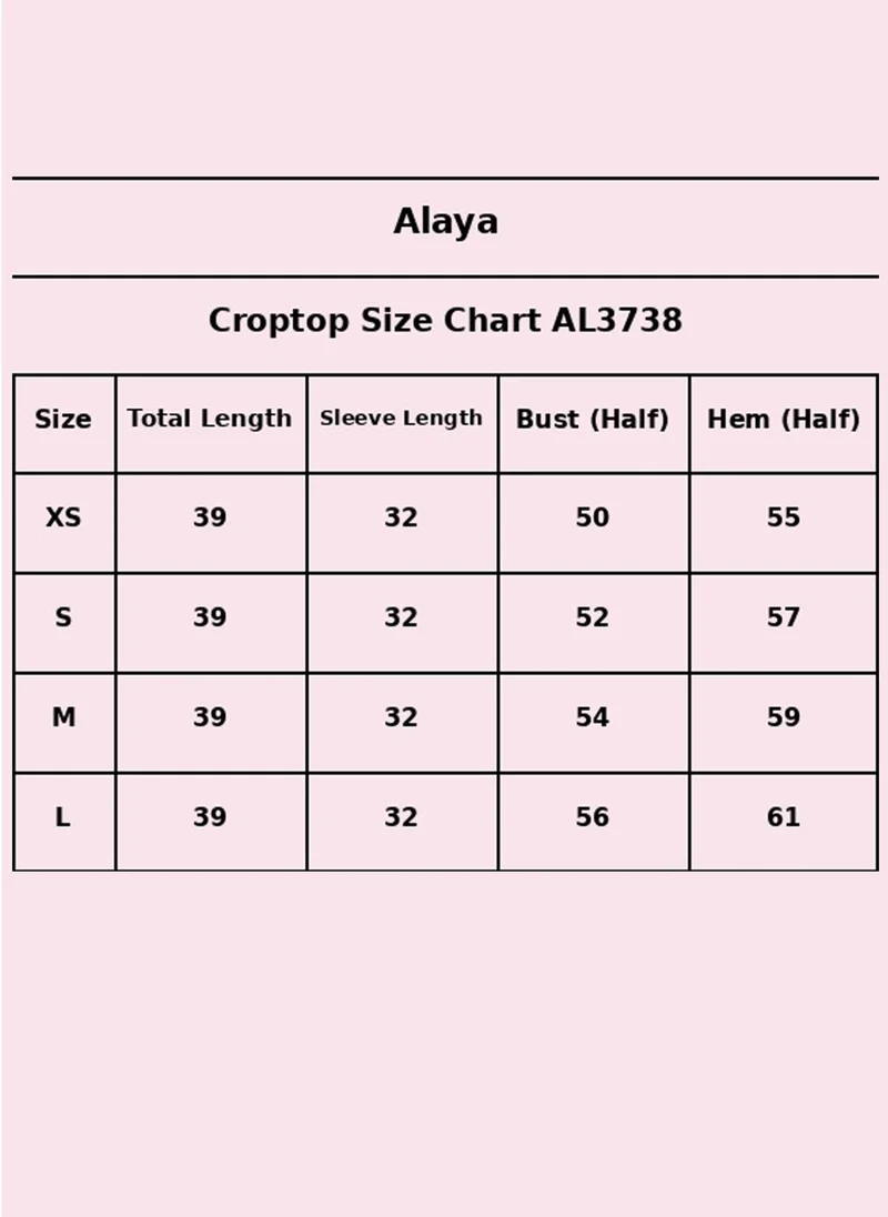 Alaya White Women   Cotton Croptop -AL3738 for Women | Best Price UAE