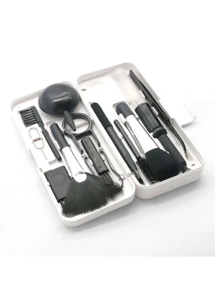 VIO 19 in 1 Electronics Cleaning Kit Multifunctional Gadget Cleaner Tool with Soft Brush Cleaning Pen for Keyboard Earbuds Phone Laptop Personal Computer Monitor Camera Watch TV Car Player - Image 1