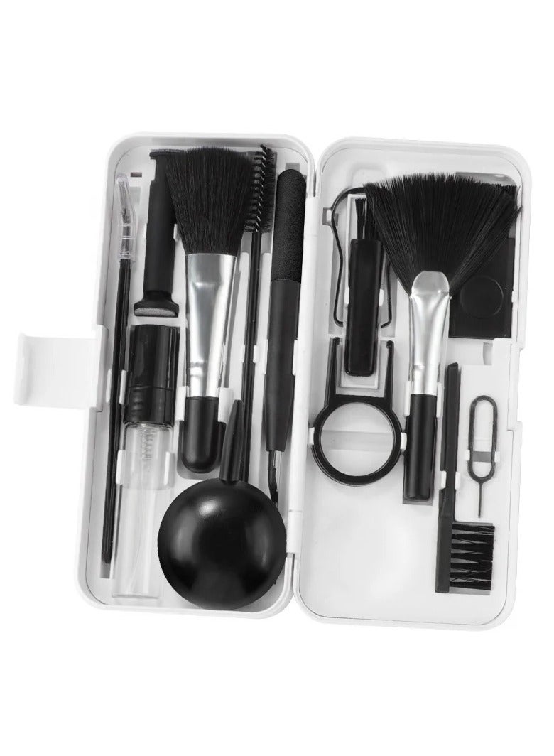 VIO 19 in 1 Electronics Cleaning Kit Multifunctional Gadget Cleaner Tool with Soft Brush Cleaning Pen for Keyboard Earbuds Phone Laptop Personal Computer Monitor Camera Watch TV Car Player - Image 2