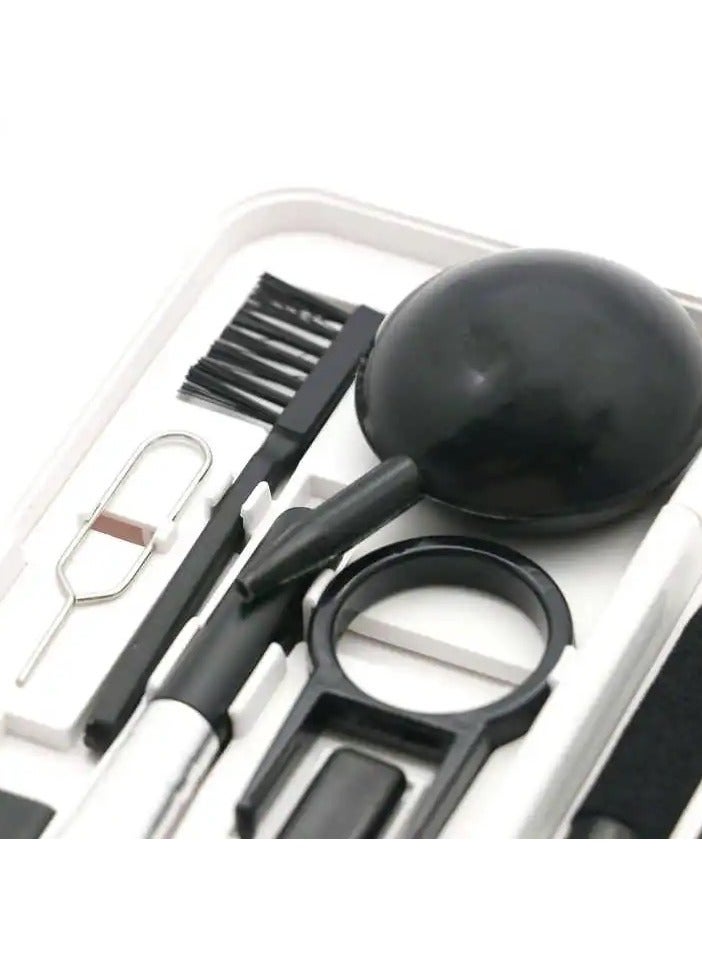 VIO 19 in 1 Electronics Cleaning Kit Multifunctional Gadget Cleaner Tool with Soft Brush Cleaning Pen for Keyboard Earbuds Phone Laptop Personal Computer Monitor Camera Watch TV Car Player - Image 3