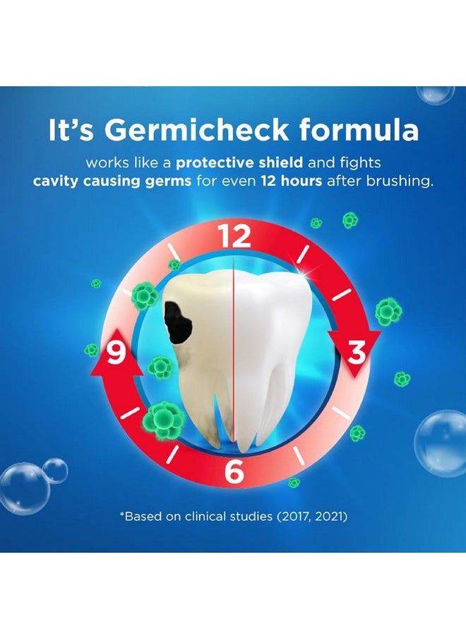 Pepsodent Germicheck 200G 8 Actions, Whole Mouth Toothpaste Fights Teeth, Gum & Tongue Germs, Prevents Cavity, Helps Teeth Whitening & Oral Hygiene  - Image 4