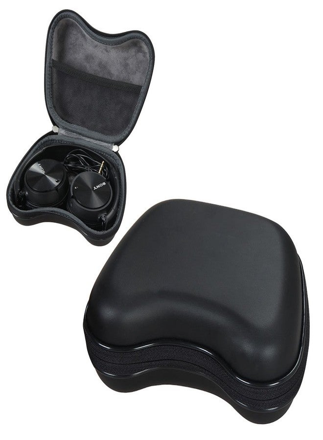 Hermitshell حافظة سفر صلبة هيرميتشل لسماعات سوني MDRZX110NC / سوني MDR-ZX110 / ZX110AP / ZX110NC / ZX310AP و JBL JR 300BT / 310BT فوق الأذن (الحجم 2) - Image 1