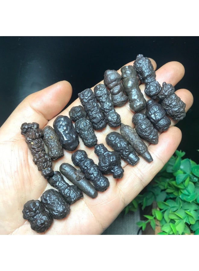 Authentic Natural Egyptian Meteorite sticks  small Sticks Prophecy Stone Random choice for our collection