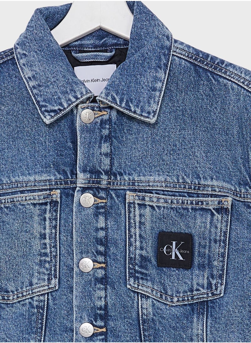 Calvin Klein Jeans - Kids Denim Jacket - Image 1