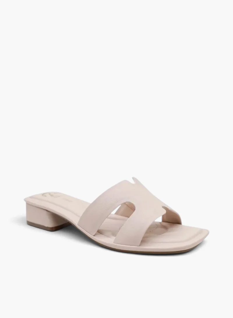 Casual Buckle Slide Sandals