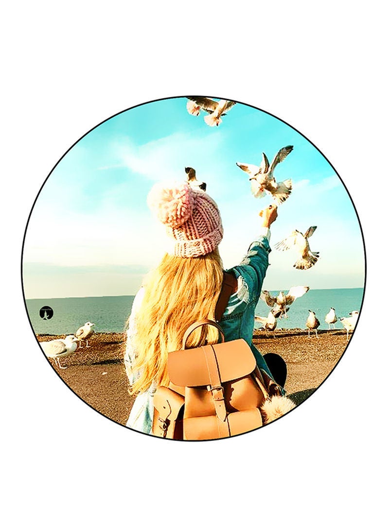 RKN Woman Printed Mouse Pad  Multicolour