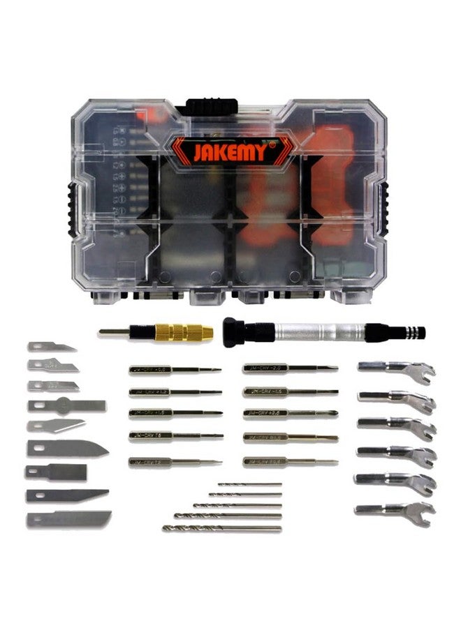 JAKEMY Jakemy 34 in 1 Multi-Functional Screwdriver Tool Set, DIY Repair Tool Set with Mini Storage Box & Carving kit - 8158  - Image 1