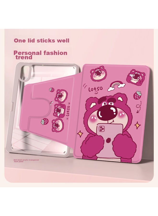 Sehan Shihan Compatible With Huawei Matepad Se 11-inch Protective Case With Pencil Holder Model, 360-degree Rotating Horizontal And Vertical Support, Full Protection, Shockproof, Anti-bending, Cute Cartoon Painted Desig - Image 1
