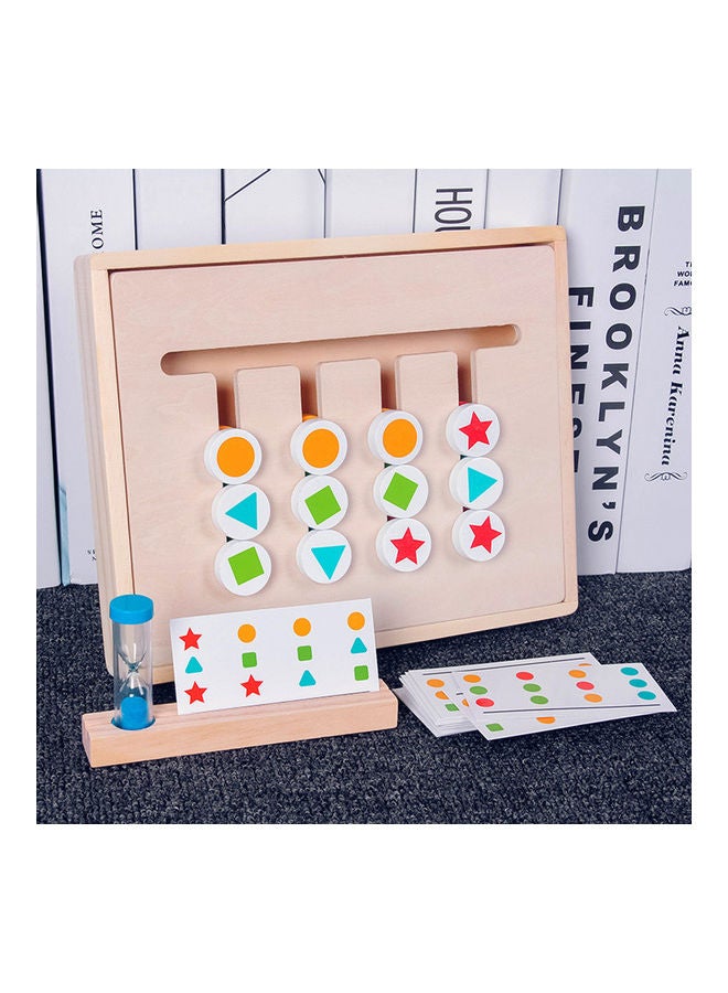 Wooden Shape Pairing Puzzles Activity Board  Toy - Image 4