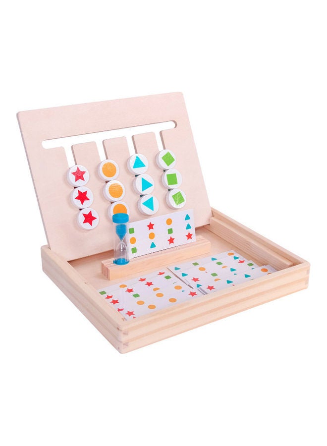 Wooden Shape Pairing Puzzles Activity Board  Toy - Image 1