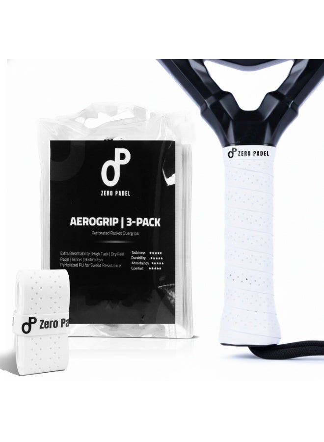 Zero Padel AeroGrip (3-Pack Overgrips) - Image 1
