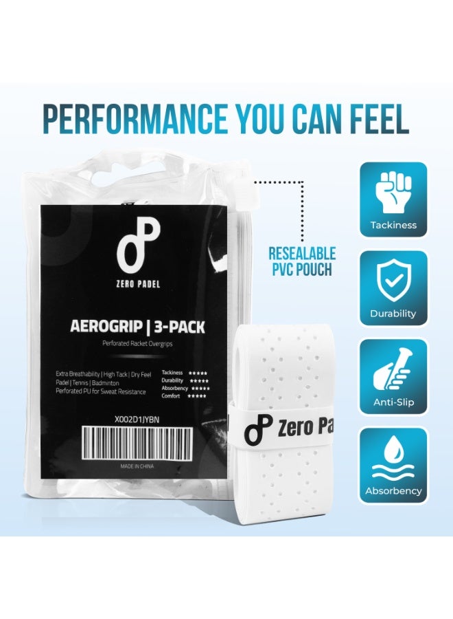Zero Padel AeroGrip (3-Pack Overgrips) - Image 2