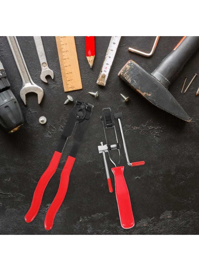 2pcs Auto Repair Tool, Boot Clamp Tool, Multifunctional Automatic Maintenance Pliers, Easy To Use, Ball Cage Disassembly Tool, Hose Clamp - Image 3